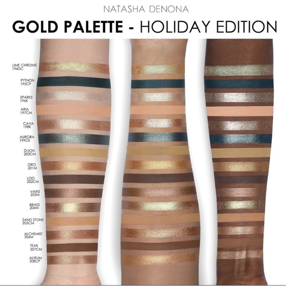 Natasha Denona Gold Palette (Original) - Picture 2 of 12